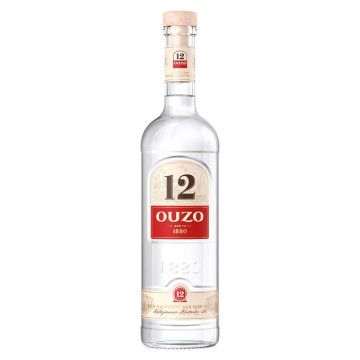 Ouzo 12 Liqueur 1Ltr