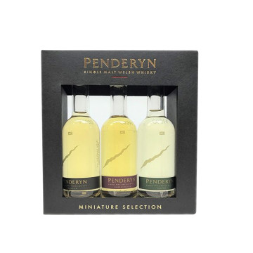 Penderyn Single Malt Welsh Whisky 3x 5cl Gift Pack