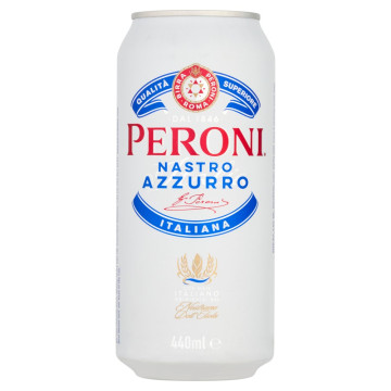 Peroni Nastro Azzurro Premium Lager 20x 440ml Cans