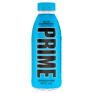 PRIME Hydration Blue Raspberry Flavoured Drink 500ml