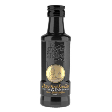 Puerto De Indias Pure Black Edition Gin 5cl Miniature