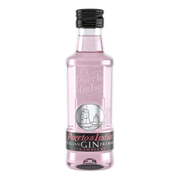Puerto De Indias Strawberry Gin 5cl Miniature