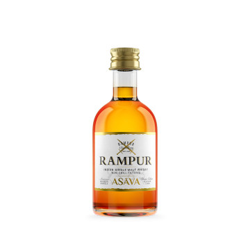 Rampur Asava Whisky 5cl Miniature