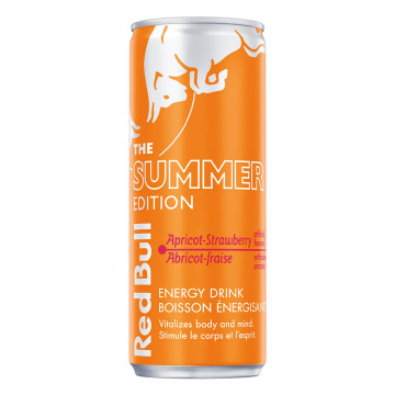 Red Bull Apricot & Strawberry Edition Energy Drink 12x 250ml