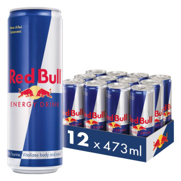 Red Bull Jumbo Energy Drink 12x473ml Case
