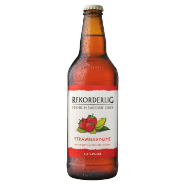 Rekorderlig Strawberry & Lime Premium Cider 8x 500ml