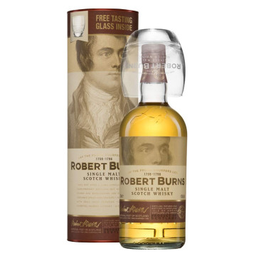 Robert Burns Single Malt Whisky 70cl Gift Tube
