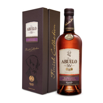 Ron Abuelo XV Napoleon Cognac Cask Finish Rum 70cl