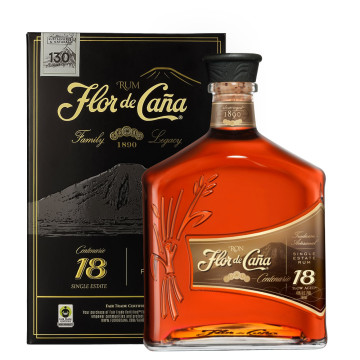 Ron Flor de Cana Centenario 18 yr Aged Nicaraguran Rum 70cl