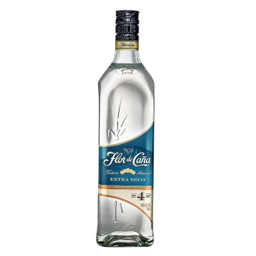 Ron Flor de Cana Extra Dry 4 yr Nicaraguran Rum 70cl 