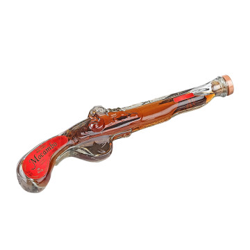 Mocambo 10 Year Rum 20cl Glass Buccaneer Pistol Limited Edition