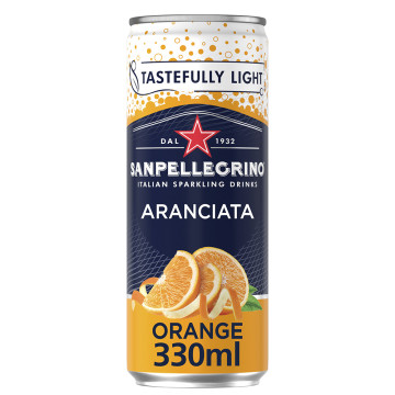 San Pellegrino Aranciata Orange Sparkling Water 24x 330ml
