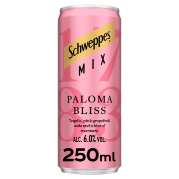 Schweppes Mix Paloma Bliss Cocktail 250ml
