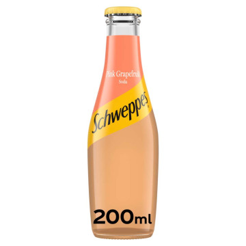 Schweppes Pink Grapefruit Soda 24x 200ml