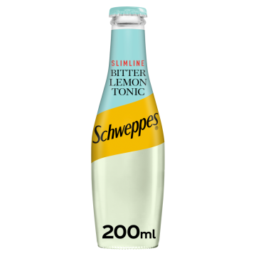 Schweppes Slimline Bitter Lemon 24x 200ml 
