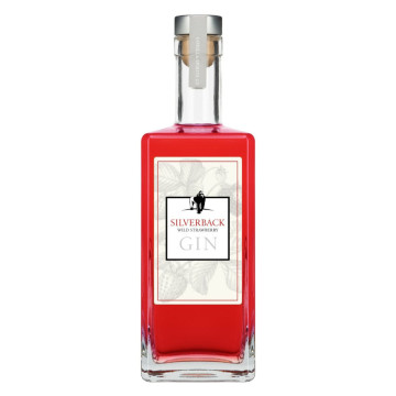 Silverback Wild Strawberry Gin 70cl