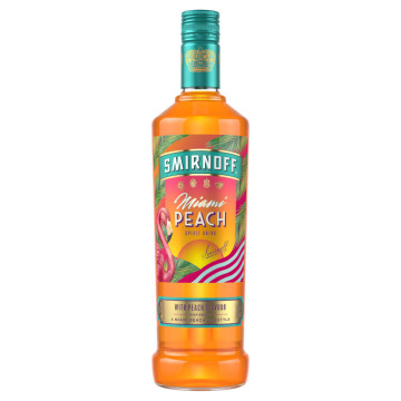 Smirnoff Miami Peach Vodka 70cl