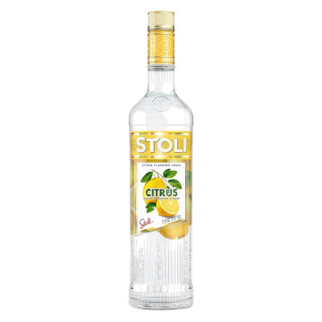 Stolichnaya Citros - Latvian Citrus Flavoured Grain Vodka - 70cl - 35% ABV