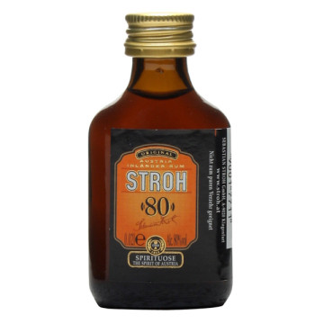 Stroh 80 Overproof Overproof Dark Austrian Inlander Rum 2cl