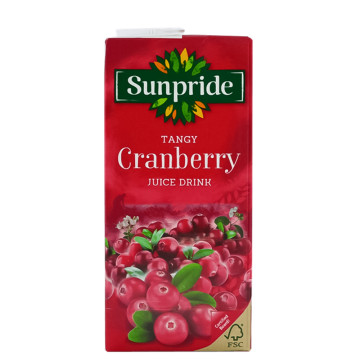 Sunpride Cranberry Juice 12x 1 Ltr