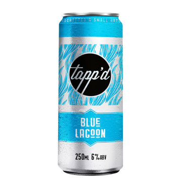 Tapp'd Blue Lagoon Cocktail 250ml Can
