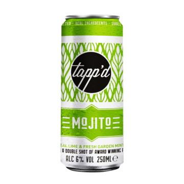 Tapp'd Mojito Cocktail 250ml Can