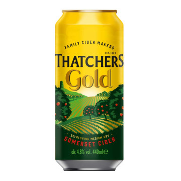 Thatchers Gold Cider 10x 440ml Cans