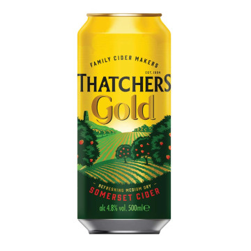 Thatchers Gold Cider 24x 500ml Cans