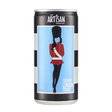 The Artisan Skinny London Tonic Water 24x 200ml Cans