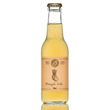 Three Cents Pineapple Soda 24x 200ml