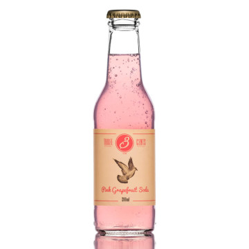 Three Cents Pink Grapefruit Soda 200ml