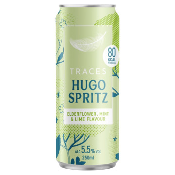 Traces Hugo Elderflower, Mint & Lime Spritz 250ml