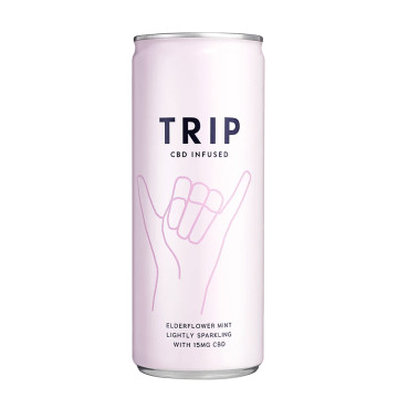 TRIP Elderflower & Mint Infused Drink 250ml