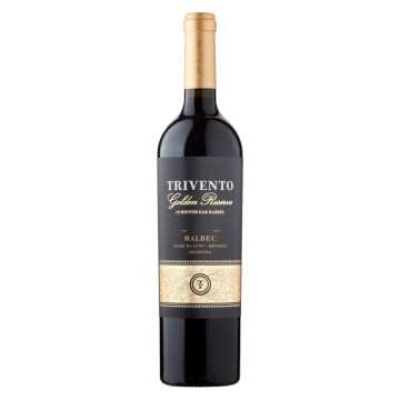 Trivento Golden Reserve Malbec Red Wine 75cl