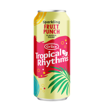 Tropical Rhythms Fruit Punch Sparkling Drink 12x 330ml