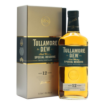 Tullamore Dew 12 yo Irish Blended Whiskey 70cl