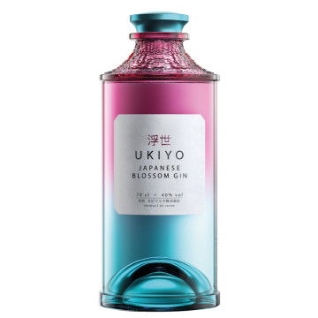Ukiyo Japanese Blossom Gin 70cl