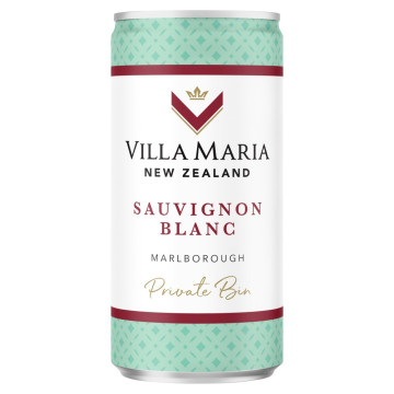 Villa Maria Private Bin Sauvignon Blanc White Wine 200ml Can