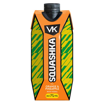 VK Squashka Orange & Pineapple Vodka Premix 500ml