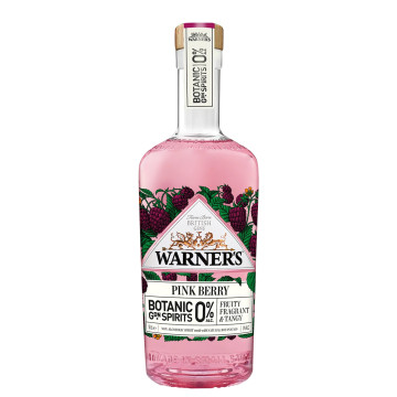 Warner's Pink Berry Botanic Non-Alcoholic Spirit 50cl