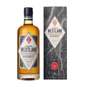 Westland Peated American Single Malt Whiskey 70cl