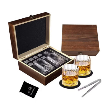 Whisky Stones & Tumblers Gift Set