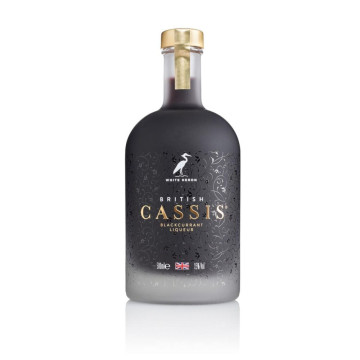 White Heron British Cassis 50cl