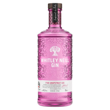 Whitley Neill Pink Grapefruit Gin 1Ltr