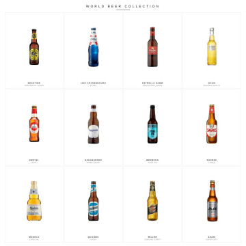 World Cup Beer Selection