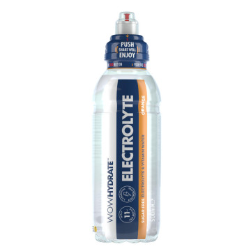 WOW Hydrate Orange Electrolyte Water 500ml