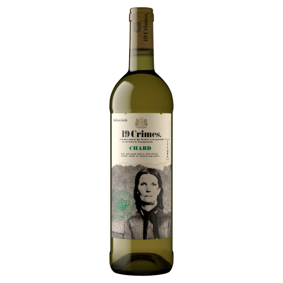 19 Crimes Chardonnay White Wine 75cl