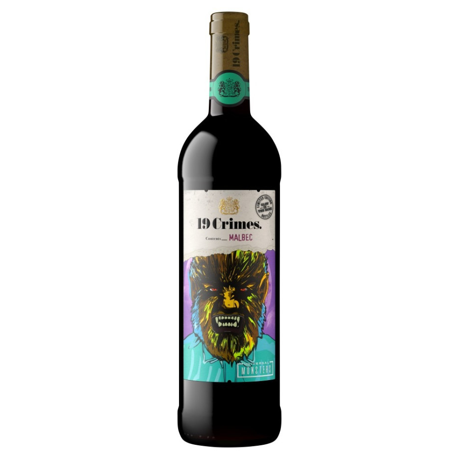 19 Crimes Malbec Red Wine 75cl