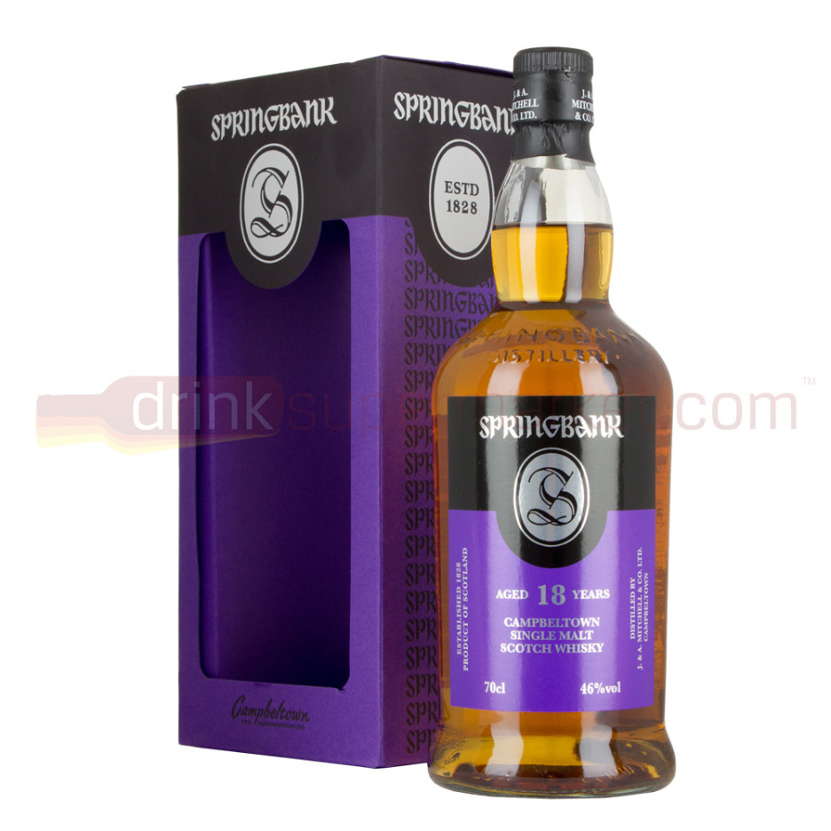 Springbank 18 Year Whisky 70cl
