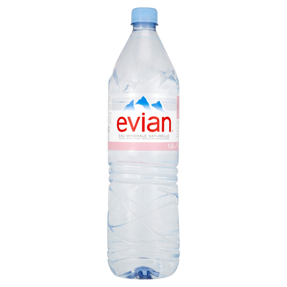 Evian Mineral Water 6x 1.5Ltr 